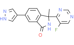 Структурная формула LY3177833, CAS 1627696-51-8, формула C16N5OFH12