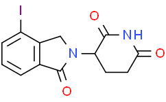 Структурная формула Lenalidomide-I, CAS 2207541-30-6, формула C13H11In2O3