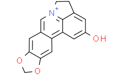Структурная формула Lycobetaine（Ungeremine）, CAS 2121-12-2, формула C16H12NO3+