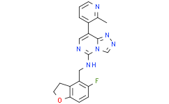 Структурная формула MAK683, CAS 1951408-58-4, формула C20N6OFH17