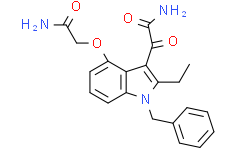 Структурная формула MDK-8582（Hnps-PLA Inhibitor）, CAS 185298-58-2, формула C21N3O4H21
