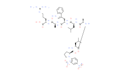 Структурная формула MMP-1 Fluorogenic Substrate I, CAS 135662-04-3, формула C46H65N13O12