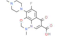 Структурная формула Marbofloxacin, CAS 115550-35-1, формула C17H19FN4O4