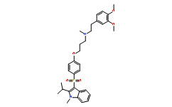 Структурная формула SR33805, CAS 121345-64-0, формула C32H40N2O5S