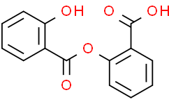 Структурная формула Sasapyrine, CAS 552-94-3, формула C14H10O5