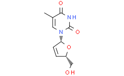 Структурная формула Stavudine, CAS 3056-17-5, формула C10H12N2O4