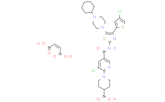 Структурная формула Avatrombopag maleate, CAS 677007-74-8, формула C33H38Cl2N6O7S2