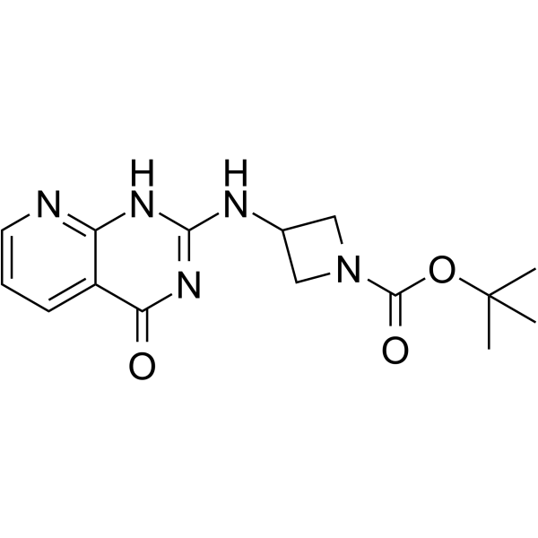 Структурная формула AZ3976, CAS 1418747-15-5, формула C15H19N5O3