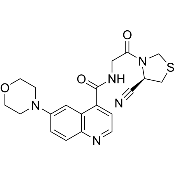 Структурная формула AZD2389, CAS 2791472-12-1, формула C20H21N5O3S