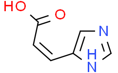 Структурная формула cis-Urocanic acid, CAS 7699-35-6, формула C6H6N2O2