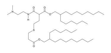 Структурная формула CP-LC-1254, CAS 3040859-52-4, формула C44H86N2O5S