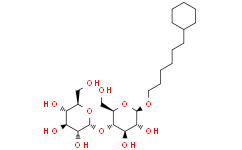Структурная формула Cymal-6, CAS 228579-27-9, формула C24H44O11