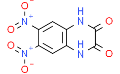 Структурная формула DNQX, CAS 2379-57-9, формула C8H4N4O6