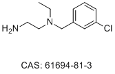 Структурная формула FP802, CAS 61694-81-3, формула C11H17ClN2