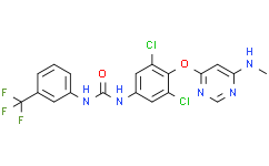 Структурная формула GSK329, CAS 1268490-12-5, формула C19H14Cl2F3N5O2
