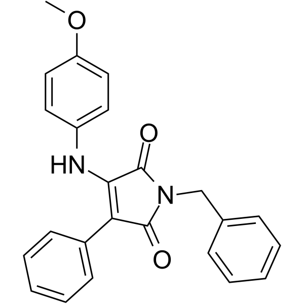 Структурная формула GSK3987, CAS 264206-85-1, формула C24H20N2O3