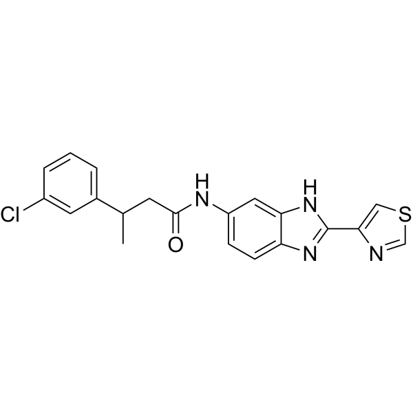 Структурная формула Kv2-IN-A1, CAS 689297-68-5, формула C20H17ClN4Os