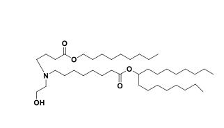 Структурная формула Moderna Lipid 26（Lipid M）, CAS 2089251-49-8, формула C40H79NO5