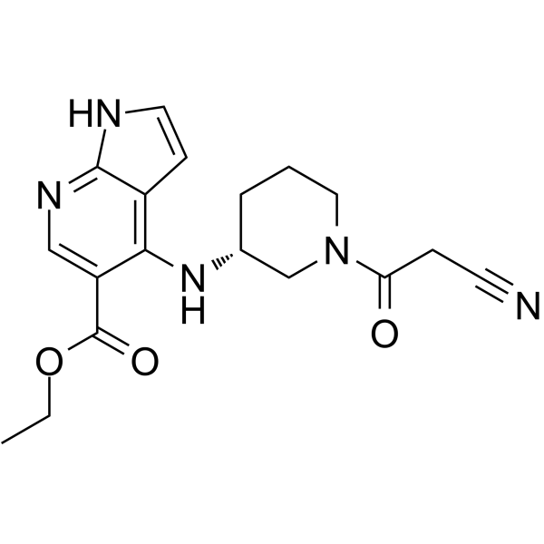 Структурная формула Лепзацитиниб, CAS 2321488-47-3, формула C18H21N5O3