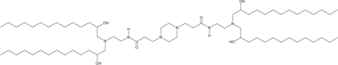 Структурная формула MIC1, CAS 3003022-09-8, формула C70H142N6O6