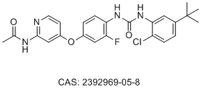 Структурная формула NuP-3, CAS 2392969-05-8, формула C24H24ClFN4O3