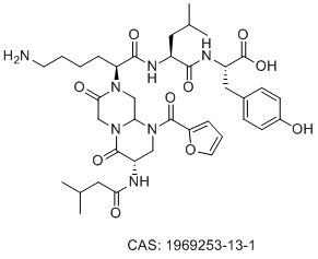 Структурная формула PAR2 antagonist C391, CAS 1969253-13-1, формула C38H54N8O9