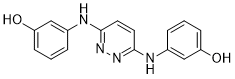 Структурная формула RS-0406, CAS 530112-00-6, формула C16H14N4O2
