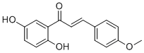 Структурная формула SPI-21 (ингибитор Spt5-Pol II 21, CAS 204703-71-9, формула C16H14O4