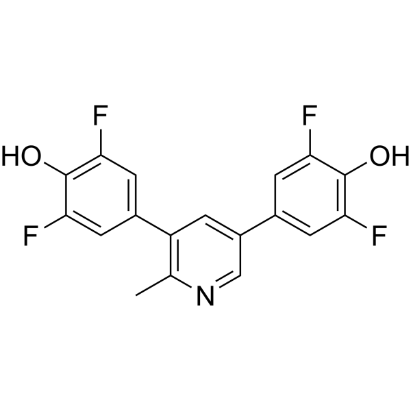 Структурная формула VRK-IN-1, CAS 2378855-09-3, формула C18H11F4NO2