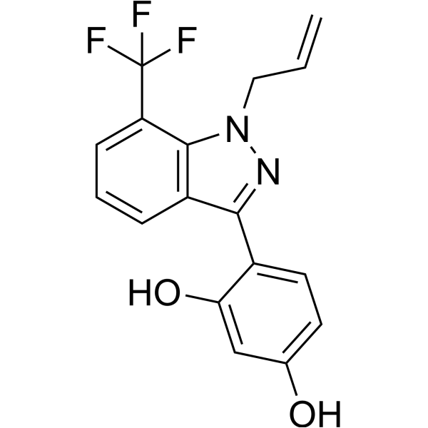 Структурная формула WAY-169916, CAS 669764-18-5, формула C17H13N2O2F3