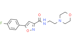Структурная формула WAY-328141, CAS 688050-36-4, формула C16H18FN3O3