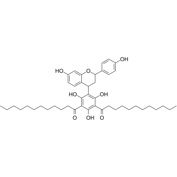 Структурная формула YM-26734, CAS 144337-18-8, формула C45H62O8