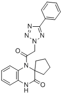 Структурная формула ZHAWOC8697, CAS 930953-47-2, формула C21H20N6O2