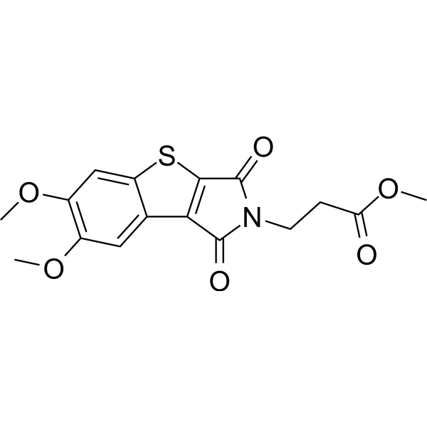 Структурная формула ZSA-51, CAS 3084542-49-1, формула C16H15NO6S